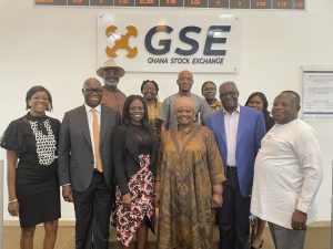 A VISIT TO THE GHANA STOCK EXCHANGE BY SOME BOARD MEMBERS OF GOIL PLC ON FRIDAY 27TH MAY 2022, Ghana Stock Exchange