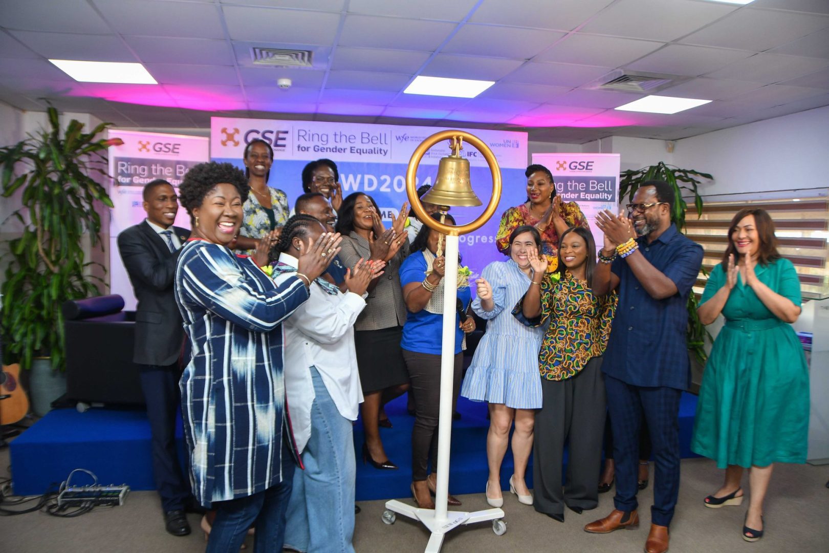 RING THE BELL PROGRAM HIGHLIGHTS: CELEBRATING A DECADE OF GENDER EQUALITY AT GHANA STOCK EXCHANGE, Ghana Stock Exchange