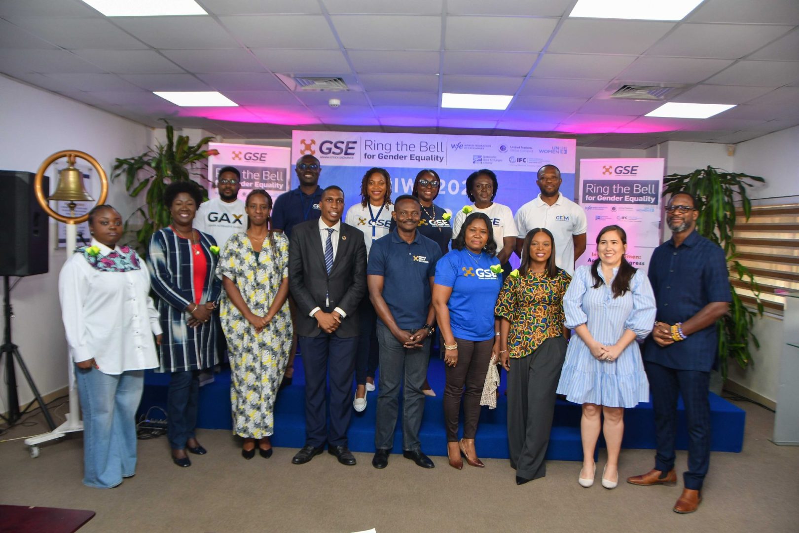 RING THE BELL PROGRAM HIGHLIGHTS: CELEBRATING A DECADE OF GENDER EQUALITY AT GHANA STOCK EXCHANGE, Ghana Stock Exchange